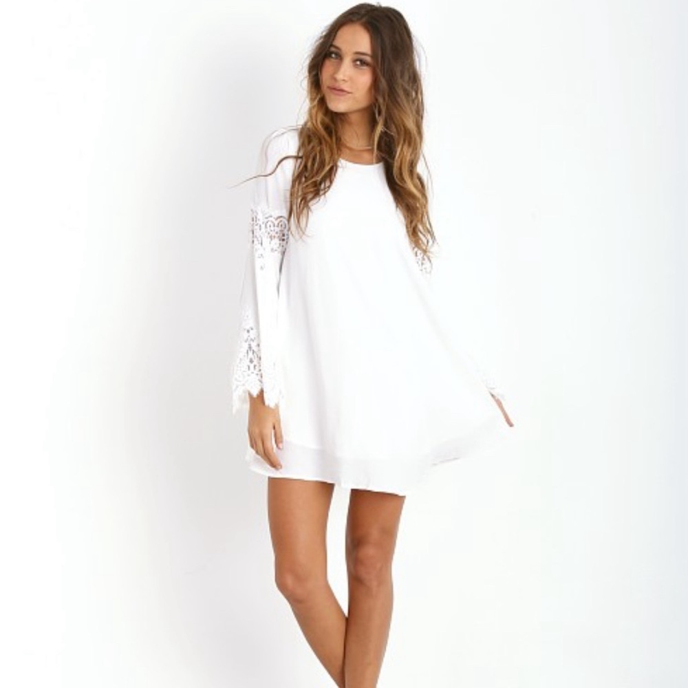 For Love and Lemons white Festival dress